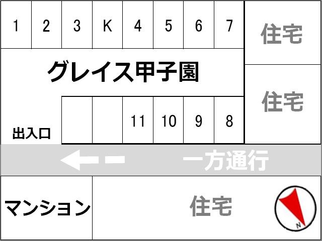 駐車場区画図