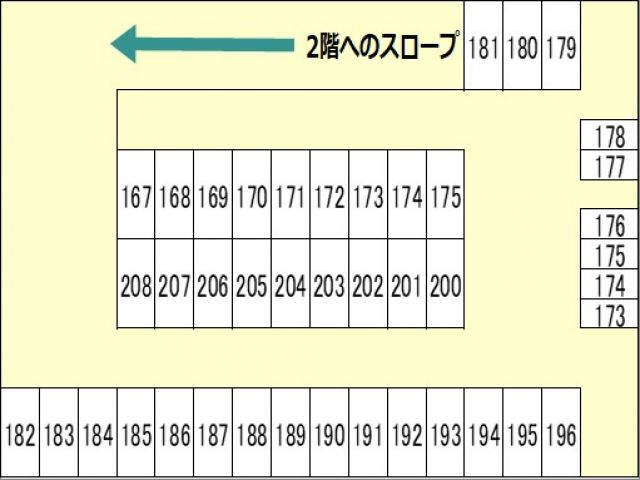 立体駐車場内詳細区画図