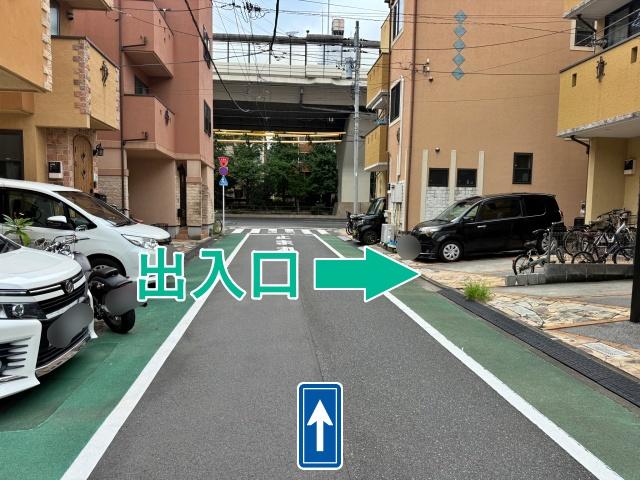 [9e754]高島平2丁目3☆個人宅 アキッパ駐車場の駐車場写真