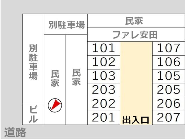 駐車場区画図