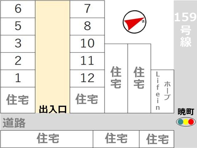 駐車場区画図
