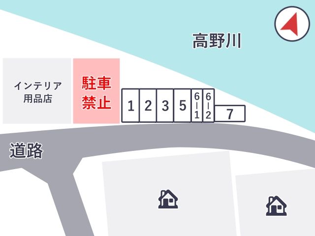 ［9f196］上高野木ノ下町アキッパ駐車場の駐車場写真