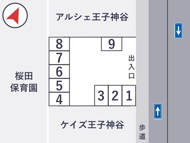 ショウワパーク王子神谷駅前の駐車場写真