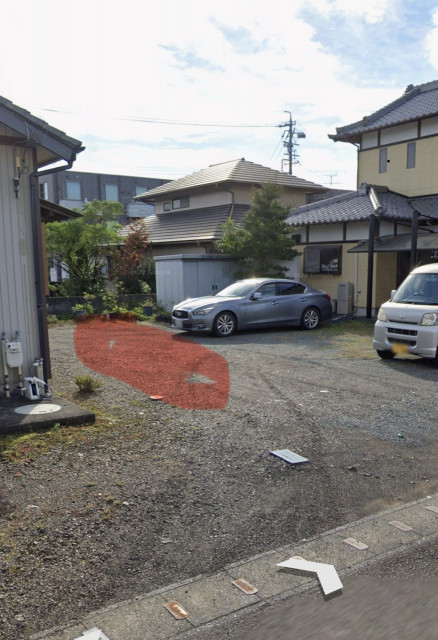 焼津市個人RVパーク駐車場　100V電源あり、ゴミ処理可能　の駐車場写真