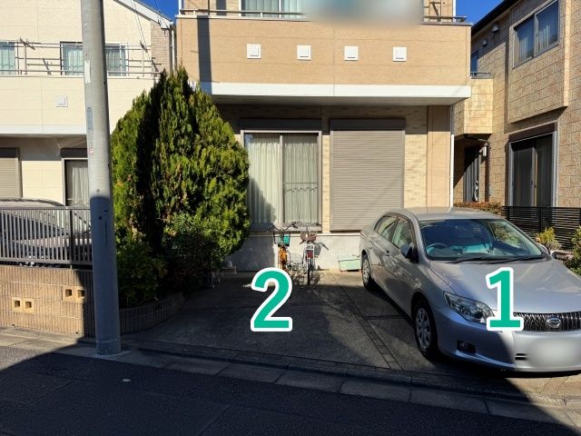 [9fa52]西篠崎2丁目12☆個宅アキッパ駐車場の駐車場写真