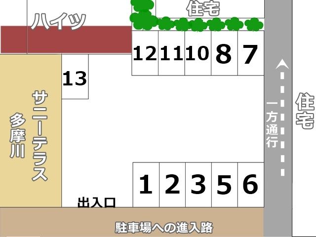 駐車場区画図