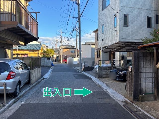 [9fca0]本木南町◯個宅アキッパ駐車場の駐車場写真