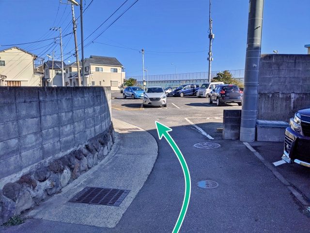駐車場周辺
