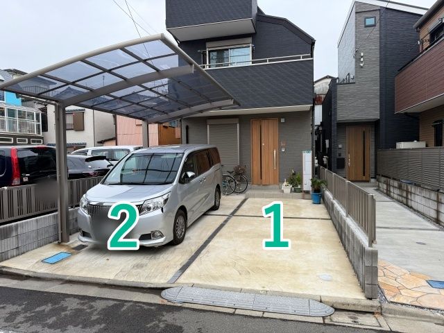 [9ffe8]東小岩4丁目19☆個宅アキッパ駐車場の駐車場写真