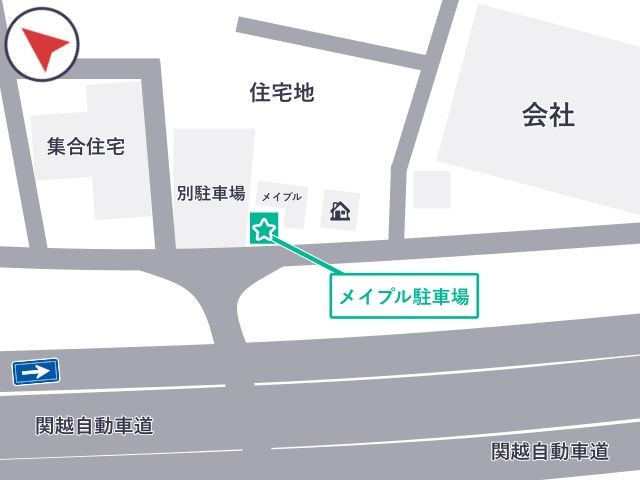 メイプル駐車場の駐車場写真