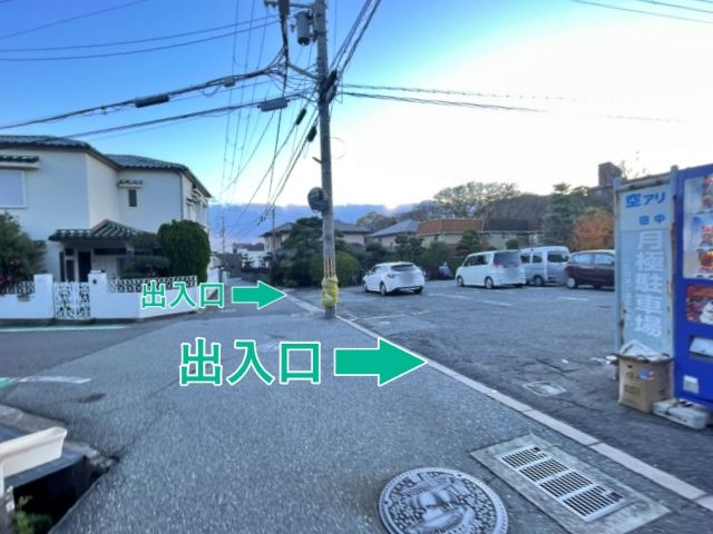 ＊月極:西宮市上ケ原七番町2[田中]駐車場の駐車場写真