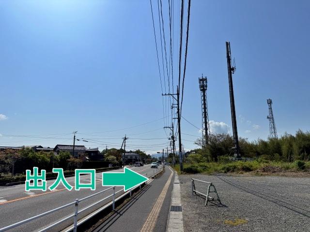 美保基地航空祭第2駐車場の駐車場写真