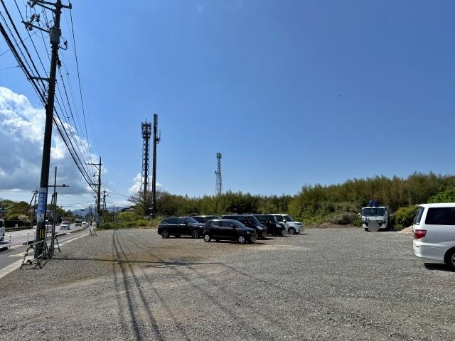 美保基地航空祭第2駐車場の駐車場写真