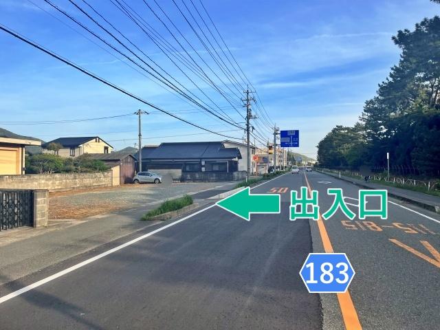 防府北基地航空祭専用駐車場Fの駐車場写真