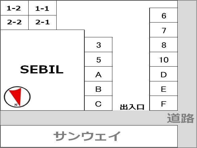 駐車場区画図