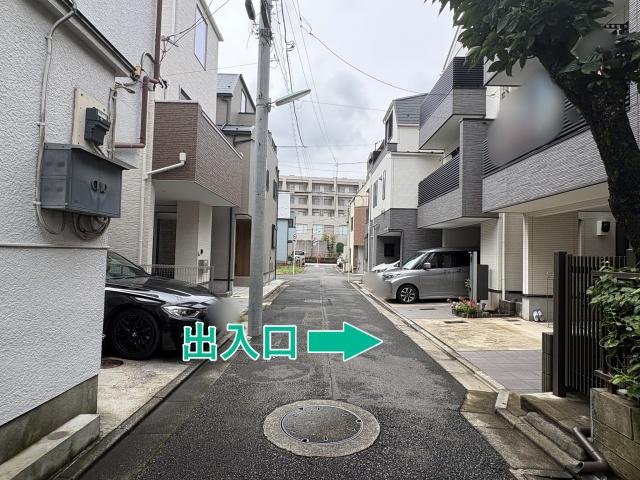 [a191c]東雪谷3丁目26▽個宅アキッパ駐車場の駐車場写真