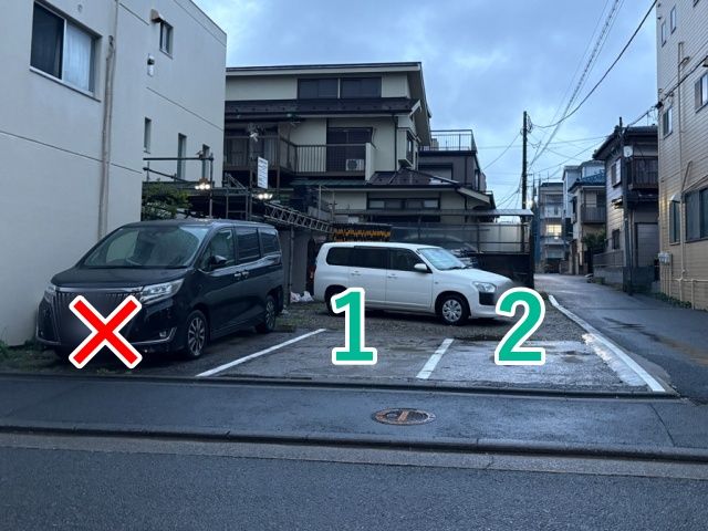 [a2543]中原区上平間▽アキッパ駐車場の駐車場写真