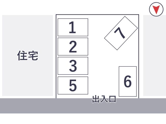 駐車場区画図