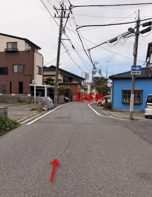 蒲原町1-41カーポート付⭐︎アキッパ駐車場の駐車場写真