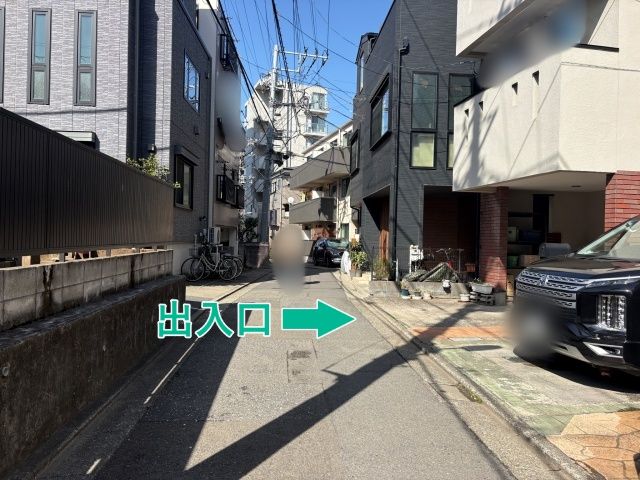 [a2af8]小山台1丁目33▽個宅アキッパ駐車場の駐車場写真