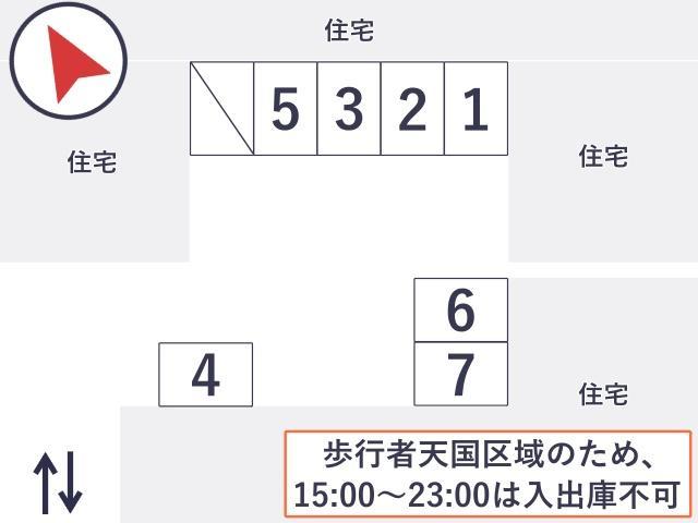 【諏訪湖の花火】8/15 akippa 諏訪市湖岸通り5丁目15軽専用駐車場Ⓑの駐車場写真