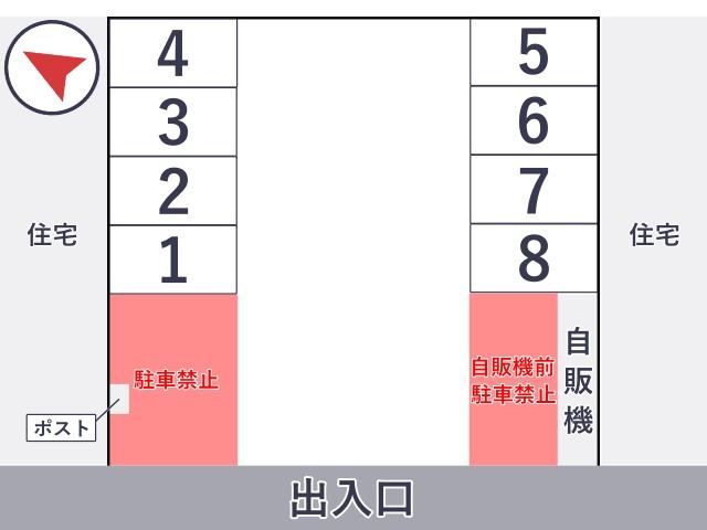 akippa 四賀武津駐車場の駐車場写真