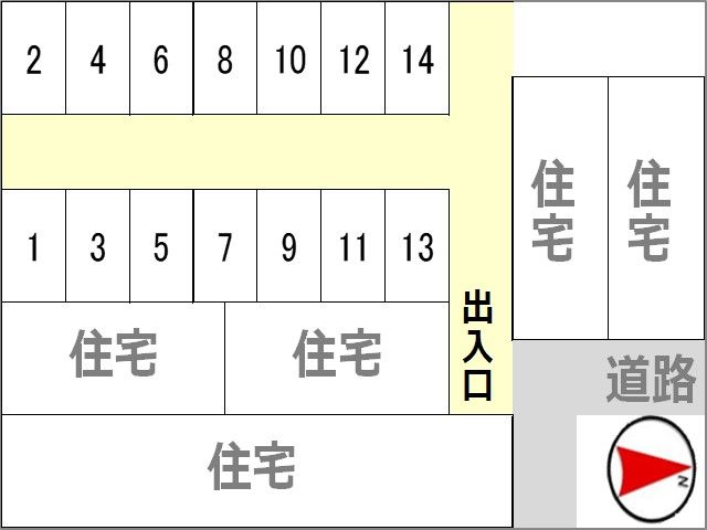 駐車場区画図