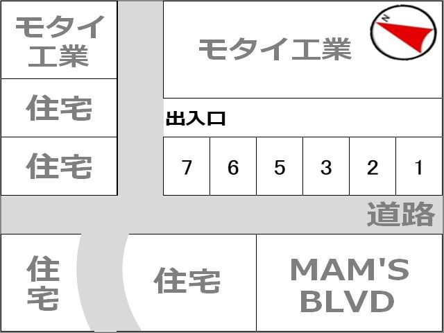駐車場区画図