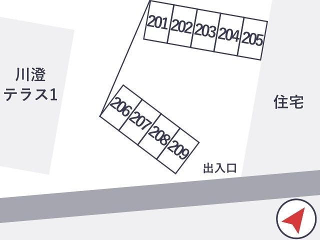 神台南駐車場の駐車場写真