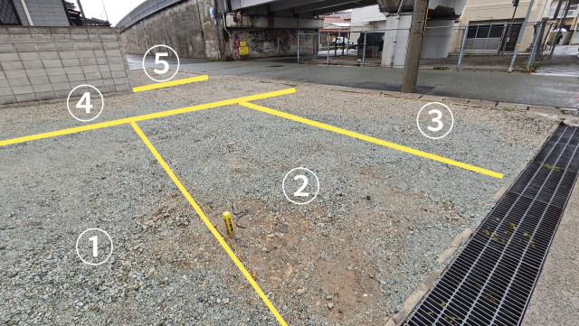 《東加古川駅近》高架横駐車場の駐車場写真