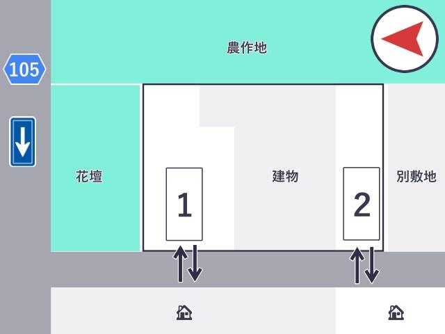 近鉄松塚駅 徒歩６分 中和幹線沿 駐車場の駐車場写真