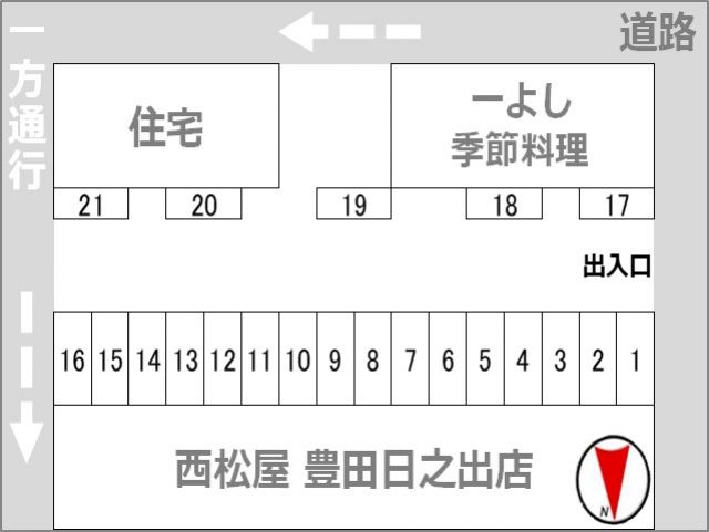 駐車場区画図