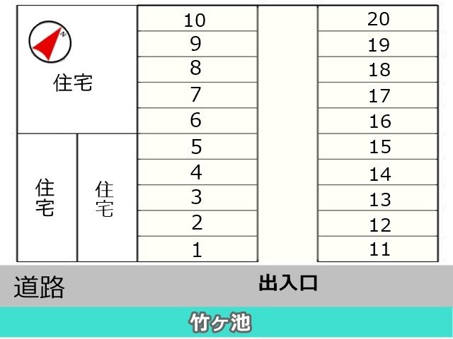 全体の区画図です。