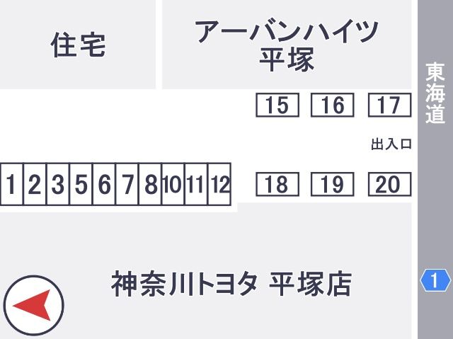 駐車場区画図