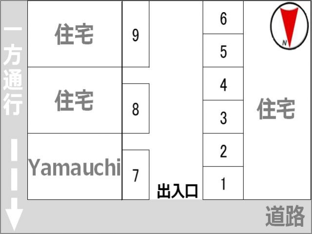 駐車場区画図