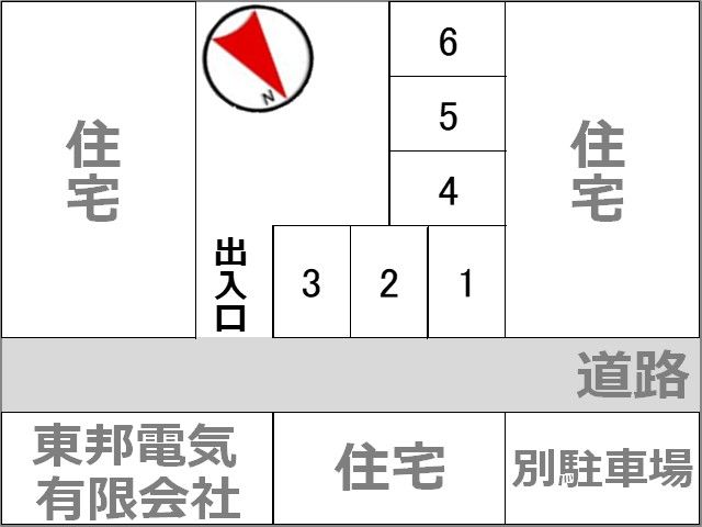 駐車場区画図