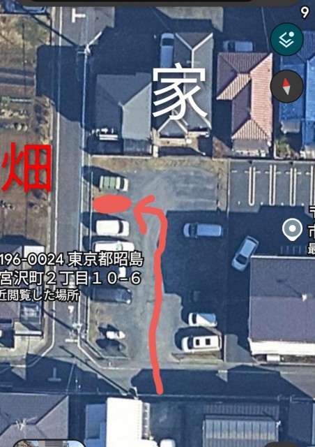 停めやすい大きな駐車場の駐車場写真
