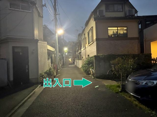 [a7b39]世田谷2丁目29▽個宅アキッパ駐車場の駐車場写真