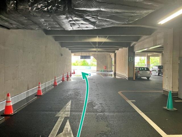 イオン東海店屋上駐車場【水戸ホーリーホックホーム戦公式駐車場】(2)の駐車場写真