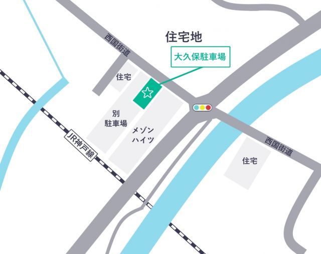 大久保駐車場の駐車場写真