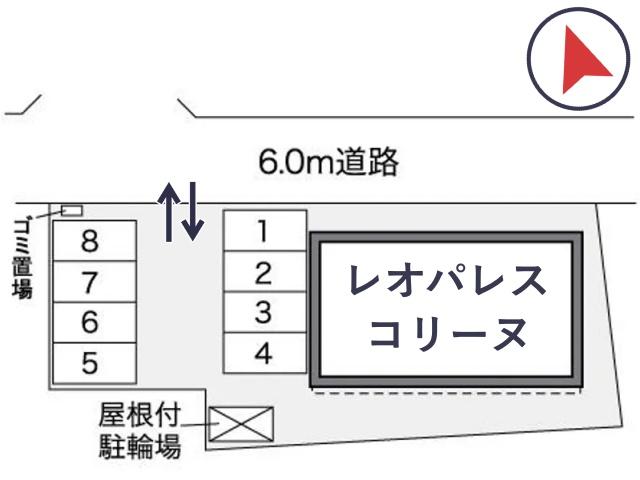 レオパレスコリーヌ駐車場【30000】の駐車場写真