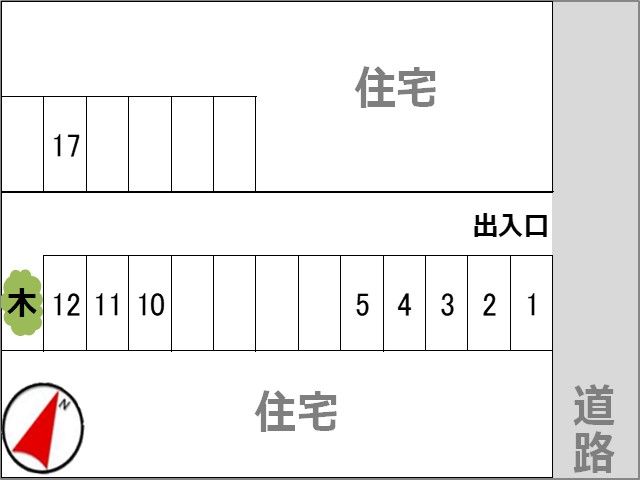駐車場区画図