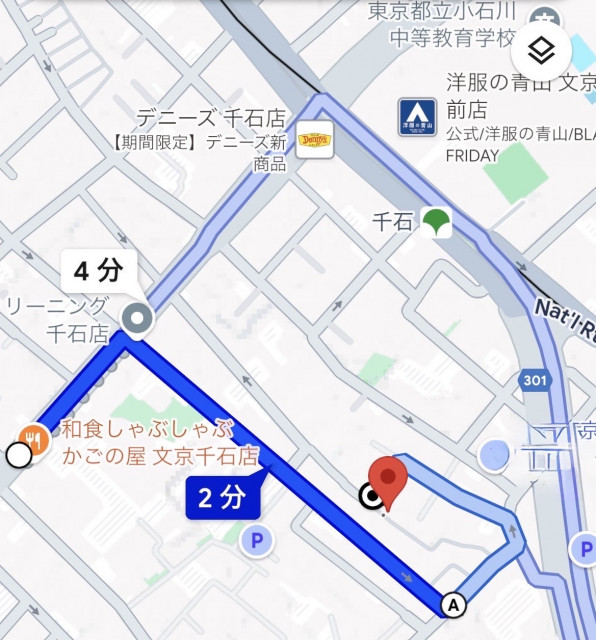 千石1-17-13Lime駐車場の駐車場写真