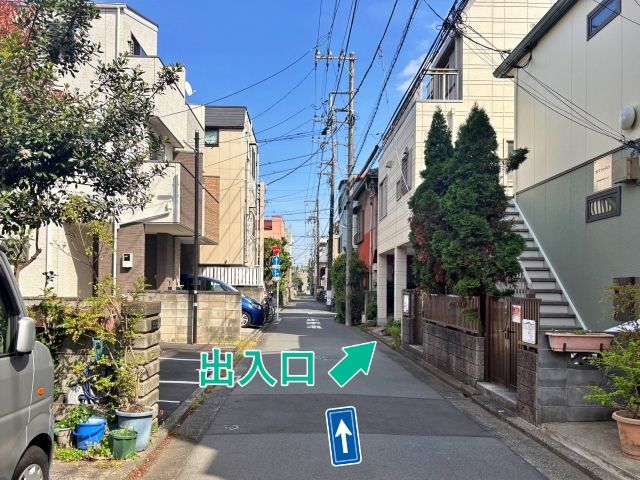 [ab282]幸区古市場1丁目 個宅アキッパ駐車場の駐車場写真