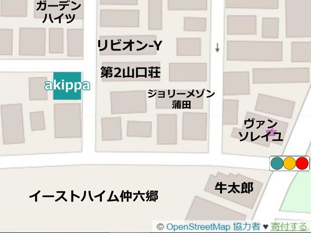 駐車場周辺地図