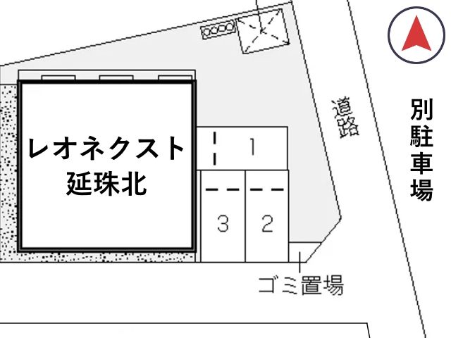 レオネクスト延珠北駐車場【51543】の駐車場写真