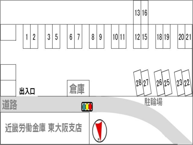 駐車場区画図