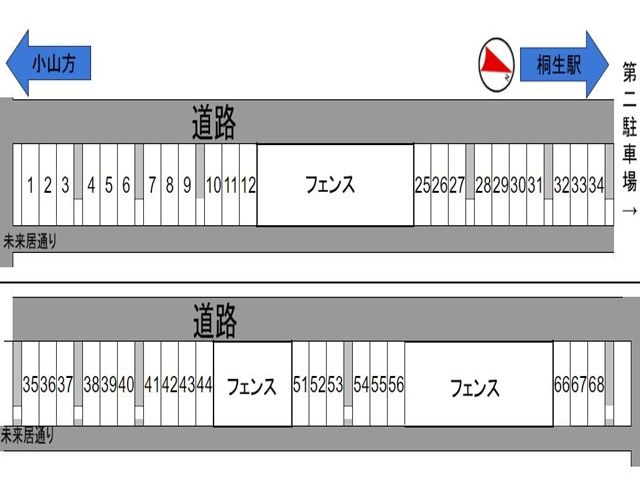 駐車場区画図