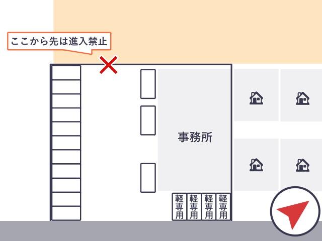 エアフェスタ浜松に便利！帝建設駐車場の駐車場写真