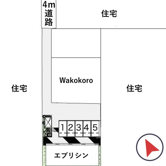 レオパレスエブリシン駐車場【39172】の駐車場写真